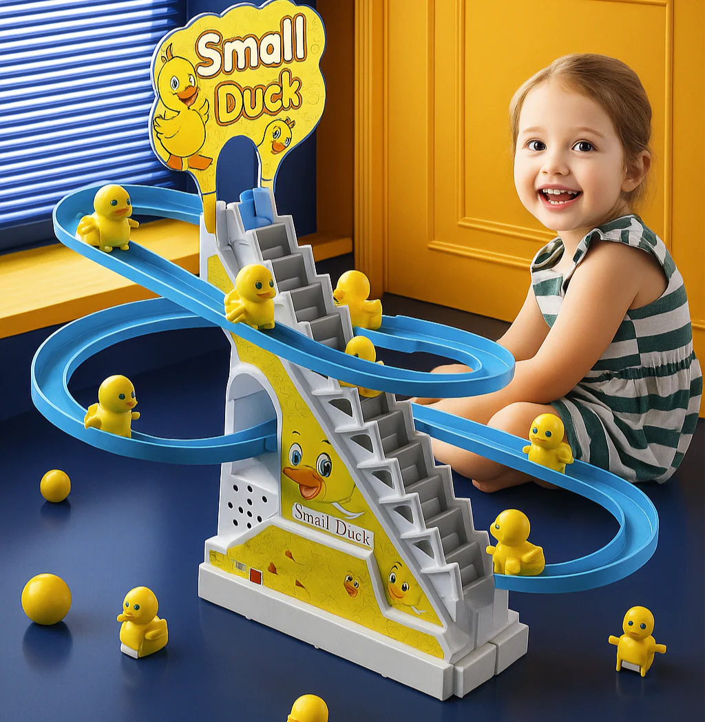Climbing Duck Slide - Ducks on adventure - Duck slide